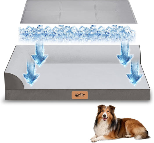Cooling Dog Bed I Orthopedic Large Dogs