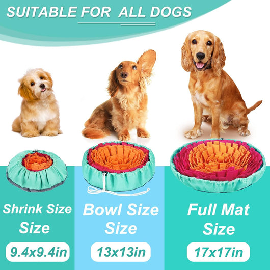 Snuffle Mat Adjustable Foraging Fun For Dogs