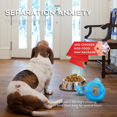Freezable Puppy Teething Toy Set For Chewing