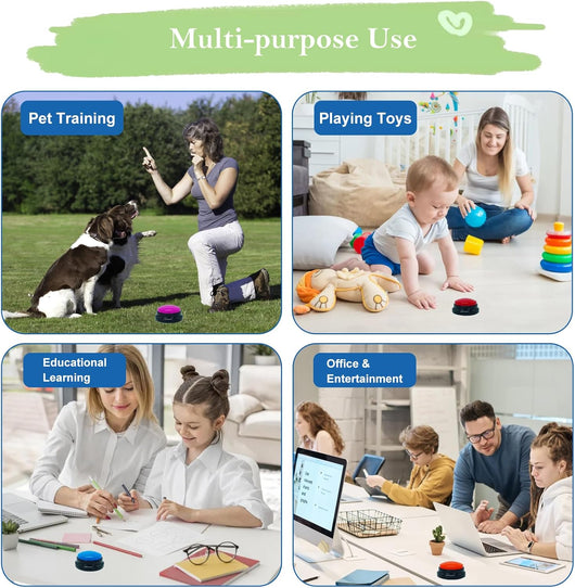 Recordable Dog Communication Buttons for Smarter Training
