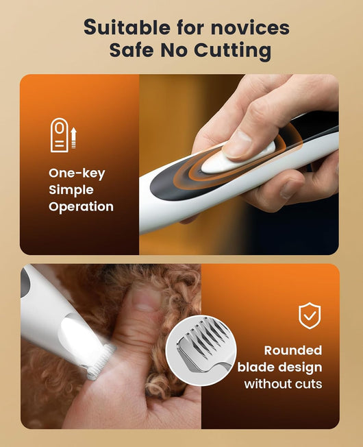 LED Dog Paw Trimmer for Dogs & Cats