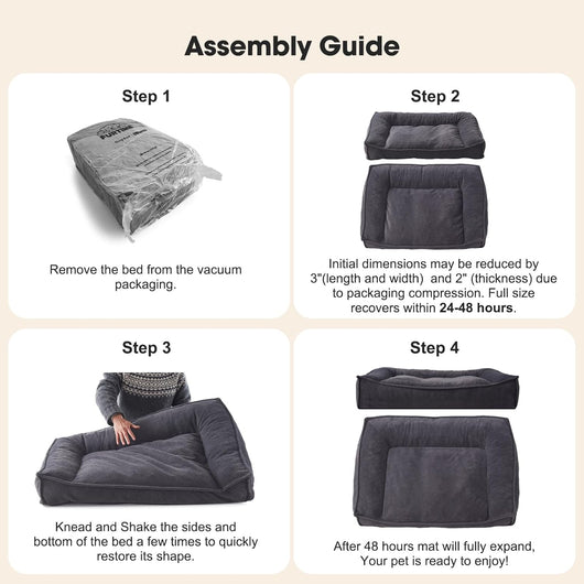 Orthopedic Dog Bed I XL Supportive Couch