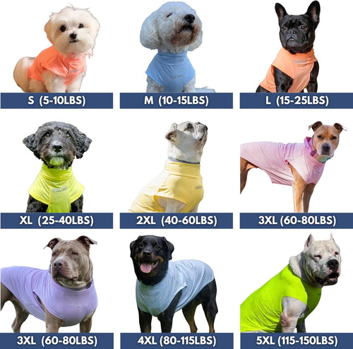 Dog Sun Shirt SPF30 | UV Protection Lightweight Cooling T-Shirt for Pets