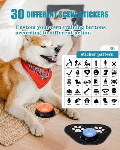 Dog Talking Buttons 9 Pack | Pet Communication Training Set