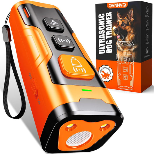 Ultrasonic Dog Bark Deterrent Device I 50FT Indoor & Outdoor