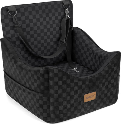 Elevated Memory Foam Dog Car Booster Seat