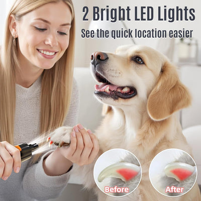 Powerful LED Dog Nail Grinder