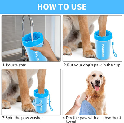 7-in-1 Dog Paw Cleaner Portable Washer