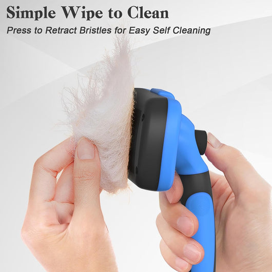 Self-Cleaning Slicker Brush for Dogs & Cats