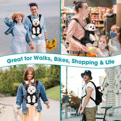 Front Pet Carrier for Small Dogs | Hands-Free Travel Bag
