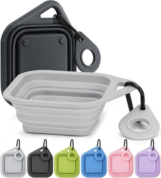 Portable Collapsible Silicone Dog Bowls for Travel