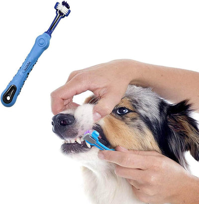 3-Sided Dog Toothbrush 2-Pack