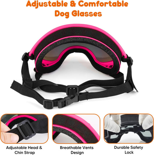 Dog Goggles UV Protection Medium Large Dogs