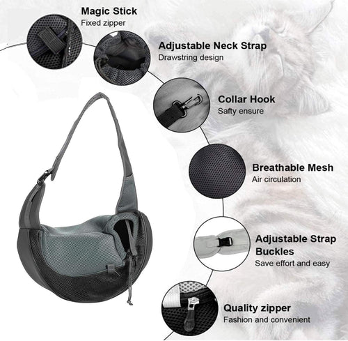 Small Dog Sling Carrier for Travel