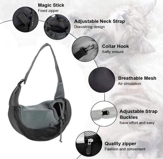 Small Dog Sling Carrier for Travel