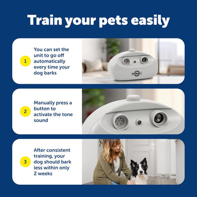 Indoor Ultrasonic Dog Bark Control Device I No Collar Needed