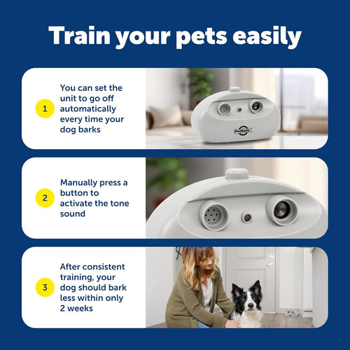 Indoor Ultrasonic Dog Bark Control Device I No Collar Needed
