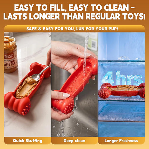 KXK Indestructible Dog Chew Bones Set
