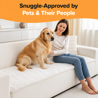 CozyDogo™ Plush Pet Couch Cover