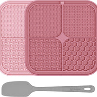 Dog Lick Mat 2-Pack with Suction Cups