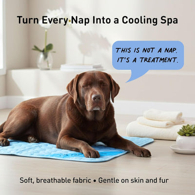 Inspector Tail Cooling Dog Mat For Travel