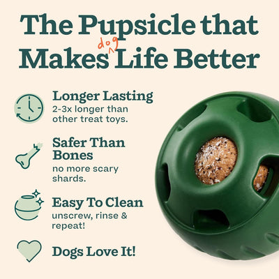 Refillable Frozen Treat Toy for Large Dogs