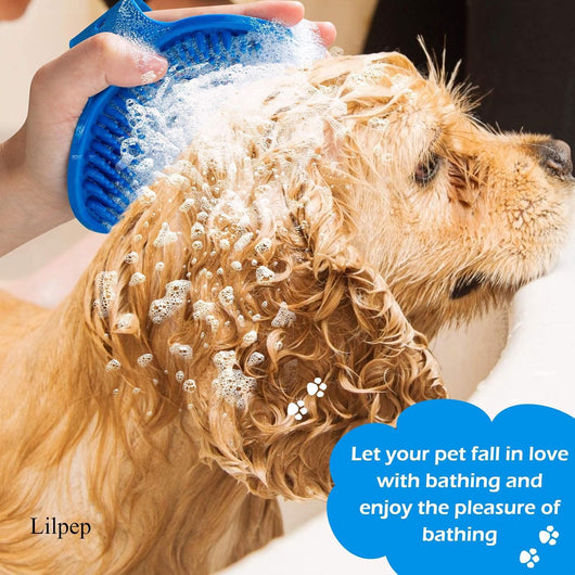 2-Pack Pet Grooming Massage Bath Brushes