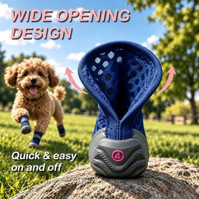 Non-Slip Dog Shoes for Hot Pavement