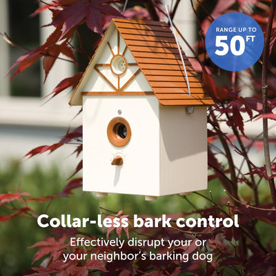 Outdoor Bark Control Birdhouse 1/4 Acre