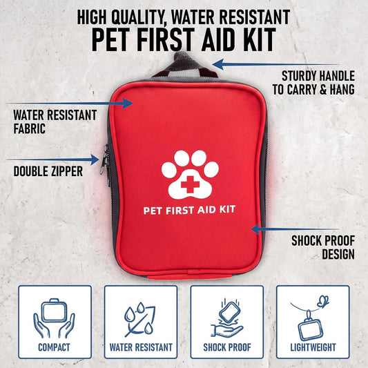 Portable Dog First Aid Kit for Travel