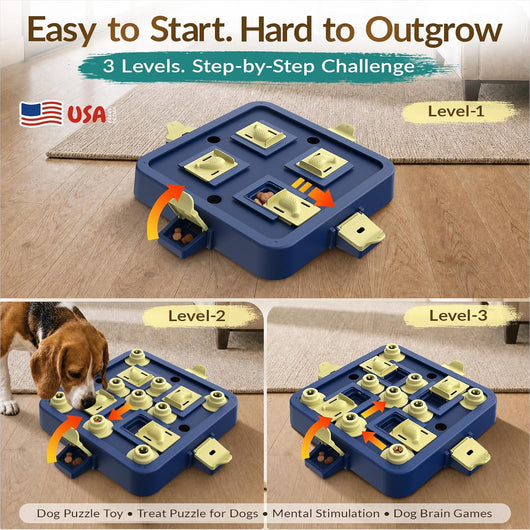 Dog Puzzle Toy For Smarter Calmer Dogs