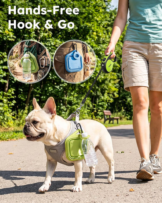 Portable Collapsible Silicone Dog Bowls for Travel