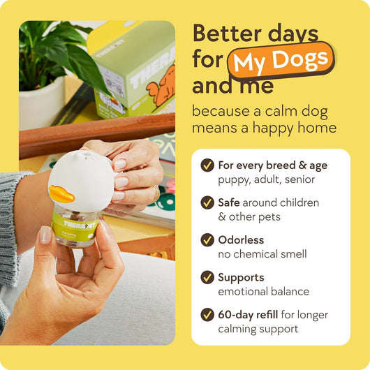 Dog Calming Diffuser Kit For Anxiety Relief