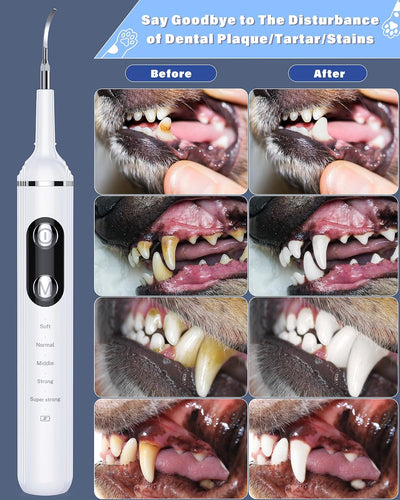 Ultrasonic Dog Toothbrush Dental Cleaning Kit