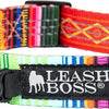 Reflective Patterned Dog Collar Large