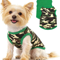 2 Pack Dog Shirts XS | Small Dog Summer Clothes