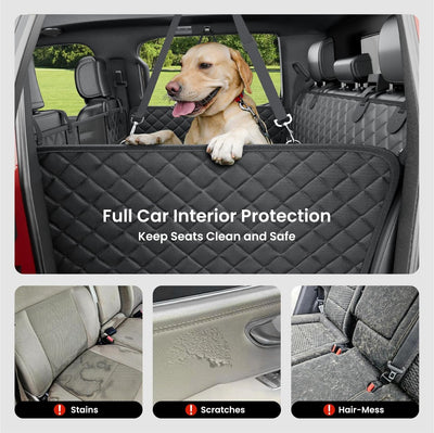 Hard Bottom Dog Car Seat Cover XL
