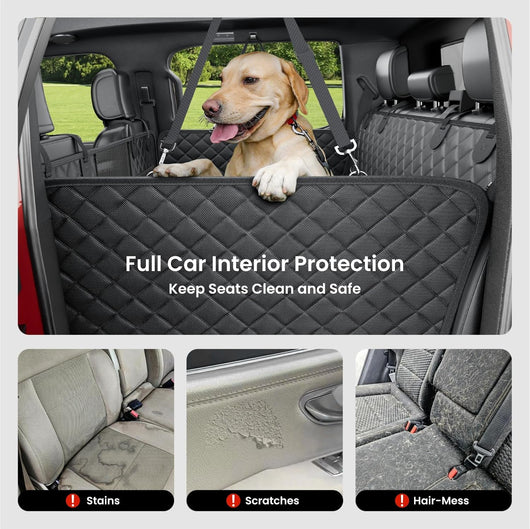 Hard Bottom Dog Car Seat Cover XL