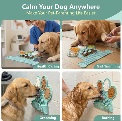 Puppy Lick Mat For Calmer Mess-Free Feeding