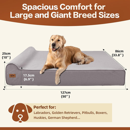 XXL Memory Foam Dog Bed I Orthopedic Large Breeds