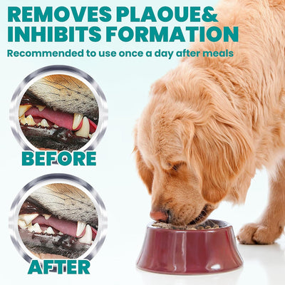 Dog Dental Finger Wipes 60-Pack