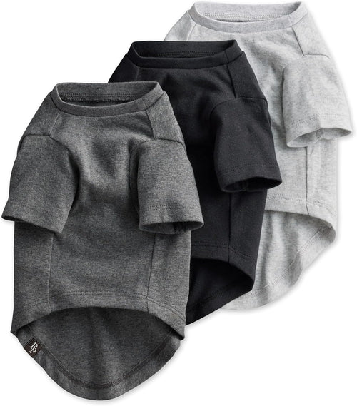 Dog Clothes 3 Pack | Organic Cotton Soft Pet Shirts