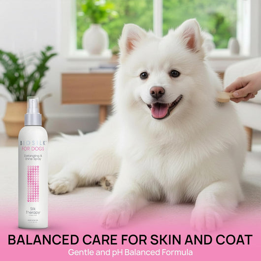 BioSilk Dog Detangling I Shine Therapy Spray
