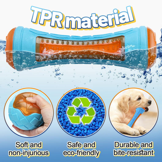 Floating Squeaky Dog Pool Toys Fetch Set