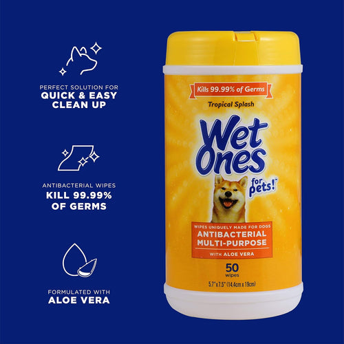 Antibacterial Dog Wipes For Daily Grooming