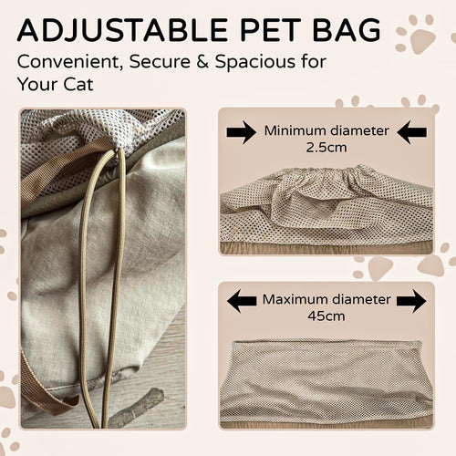 Small Dog Sling Backpack Carrier