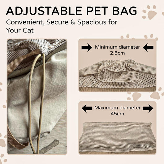 Small Dog Sling Backpack Carrier