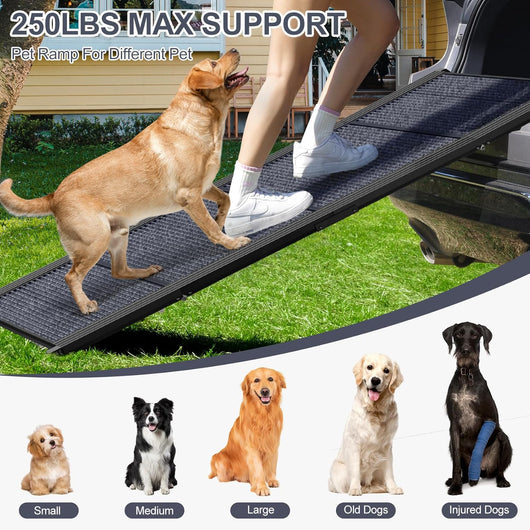 Portable Dog Car Ramp for Safer Adventures