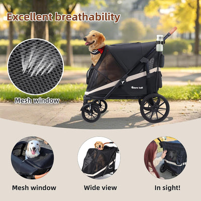 Large Dog Stroller For Comfortable Outdoor Adventures