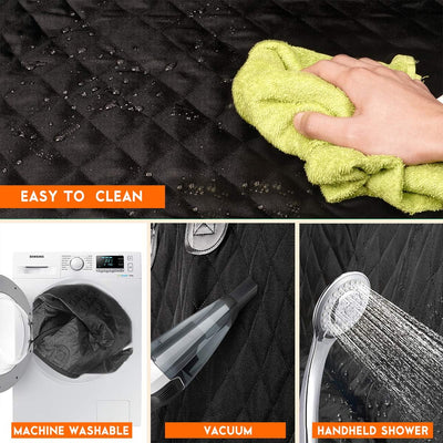 Waterproof Dog Car Seat Cover With Seat Belts